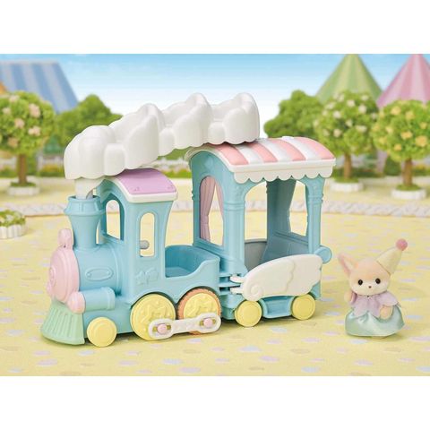  Đồ chơi Sylvanian Families EP-73 Yuenchi Attraction Fluffy Clouds Parade Train Set 