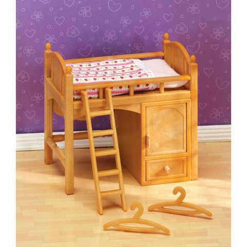  Giường đồ chơi Epoch Calico Critters Sister's Loft Bed 