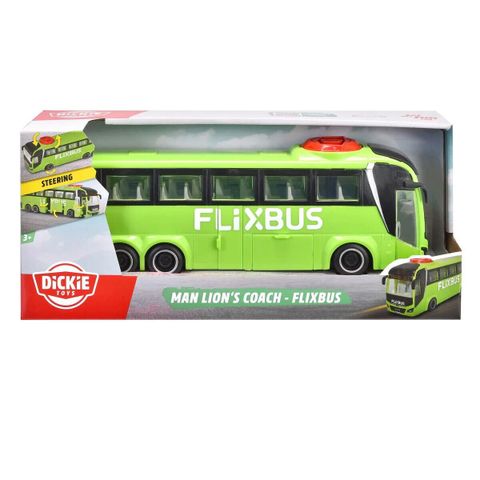  Đồ Chơi Xe DICKIE TOYS MAN Lion's Coach - Flixbus 203744015 