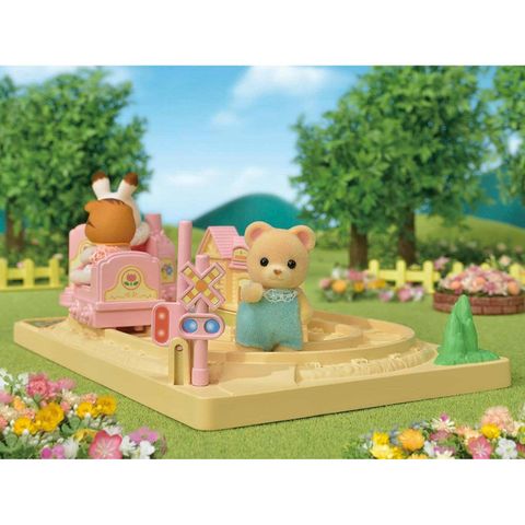  Đồ chơi Sylvanian Family BABY KAWAII CHOO CHOO TRAIN S-65 - ‎B077MH5BPR 
