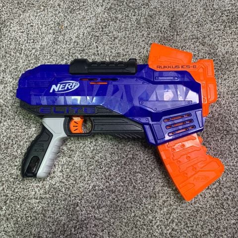  Súng đồ chơi NERF N-Strike Elite Rukkus ICS-8 Toy Brown 