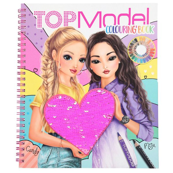  BST thiết kế thời trang TOPModel sticker Book with Sequins 