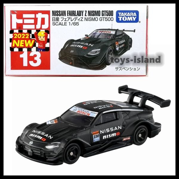  Tomica 13 Nissan Fairlady Z Nismo GT500 1/65 DieCast Car Toy 