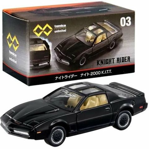  Ô tô mô hình đồ chơi Tomica 03 KNIGHT RIDER TV Car 