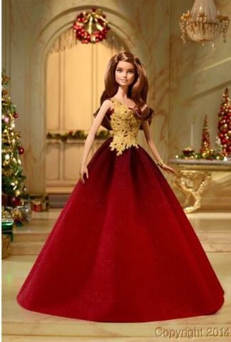  Barbie the holiday the peach hope love 