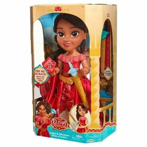  Búp bê Disney Elena Of Avalor Action Adventure Doll Singing Dancing 14” 