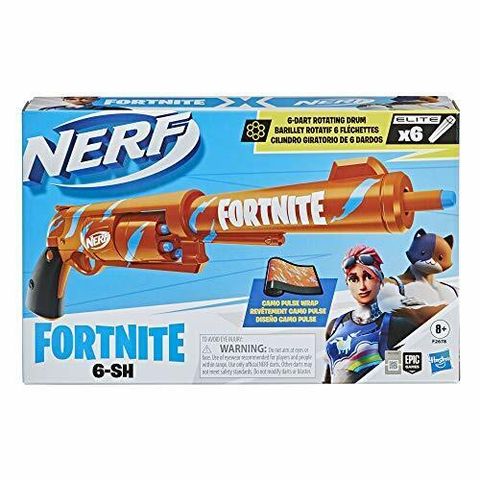  Đồ chơi NERF Fortnite 6-SH Spielzeugwaffe Dart Blaster Camo Pulse Painting 