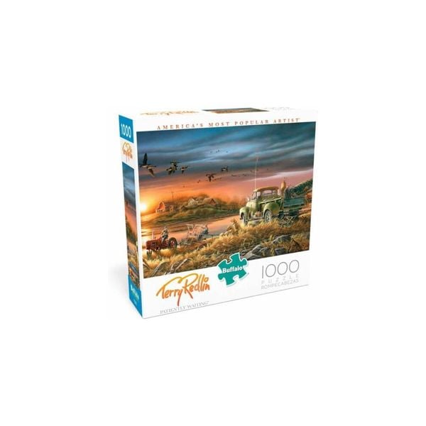  Xếp hình puzzle 1000 miếng Terry Redlin Patiently Waiting Jigsaw Puzzle 