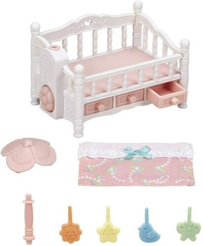  Đồ chơi Cũi em bé Sylvanian Families Calico Critters Merry Baby Crib 