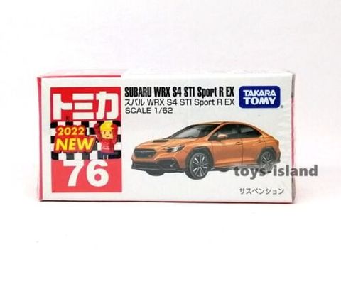  Tomica 76 Subaru WRX S4 STI Sport R EX 