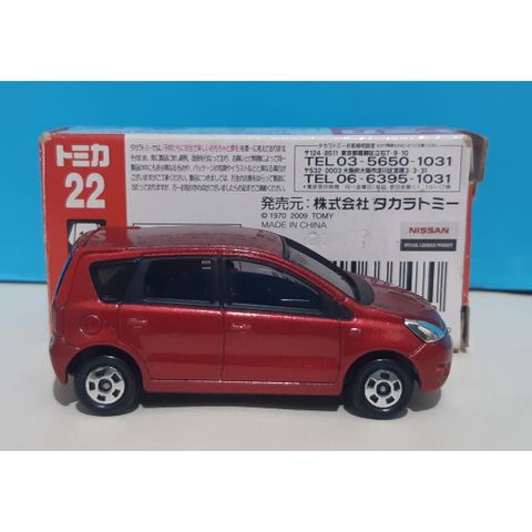  Xe ô tô đồ chơi Tomica 22 Nissan Note 