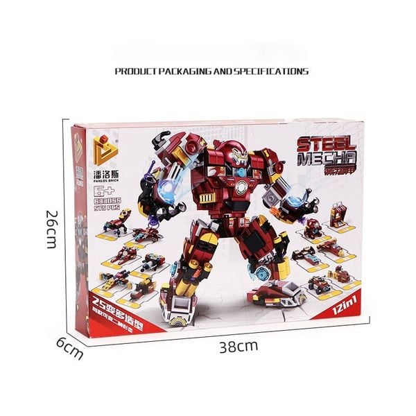  633055-Lắp Ráp 12 trong 1 (575 chi tiết) 