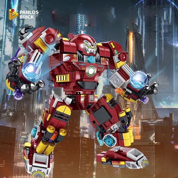 Siêu Robot Lắp Ráp 12 trong 1 Marvel Huskbuster 633055 (575 chi tiết)