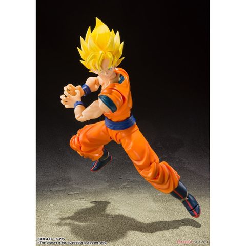  Son Goku mô hình 14cm Super Saiyan Full Power 