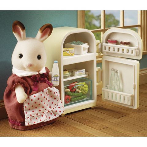  Búp Bê Thỏ mẹ và Tủ Lạnh Chocolate Rabbit Mother Set 