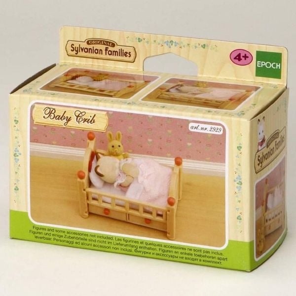 Epoch Sylvanian Families EP-2929 Baby Crib Cũi cho gấu bông