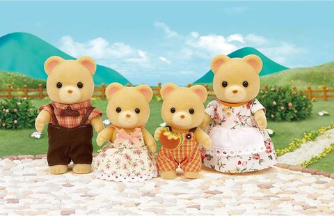  Sylvanian Families EP-3150 Gia Đình nhà Gấu Bear Family 