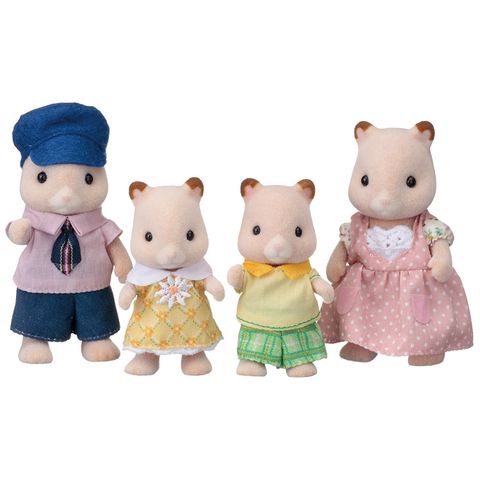  Sylvanian Families 5121 Búp Bê Gia Đình Chuột Hamster Family 