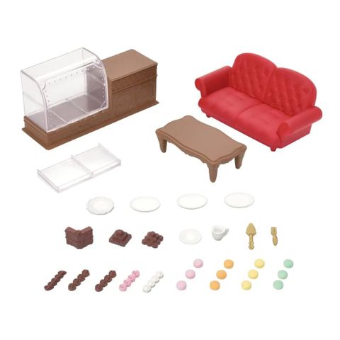  Nội thất Sảnh tiệc Chocolate Sylvanian Families TS-11 Chocolate Lounge 