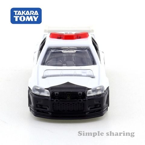  Xe mô hình Tomica 105 Nissan GT-R patrol car 