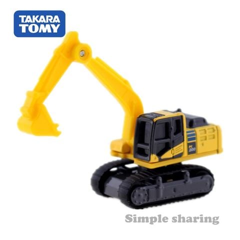  Đồ Chơi Xe  Cẩu Tomica 09 - Komatsu Excavator PC200-10 