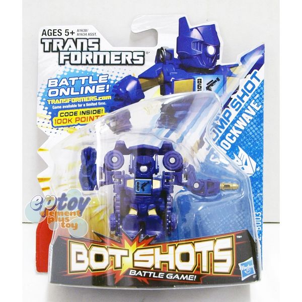  A1638/A1634 Tranformers Bot shots Battle game 