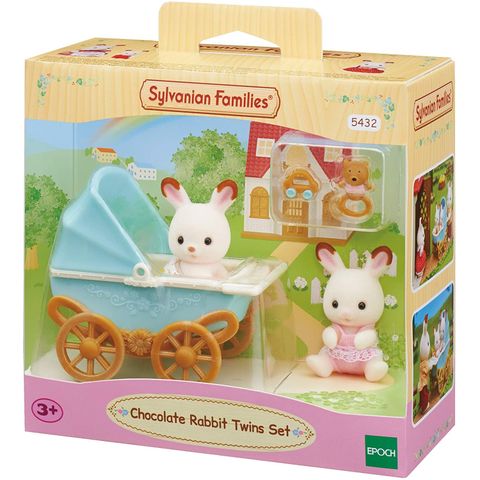  Thỏ nâu Sinh đôi Sylvanian Families EP-5432 Chocolate Rabbit Twins Set 