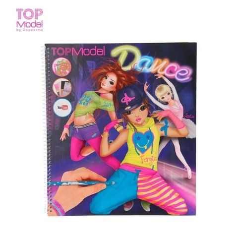  TM47937 BST tô màu chủ đề Dance Topmodel 