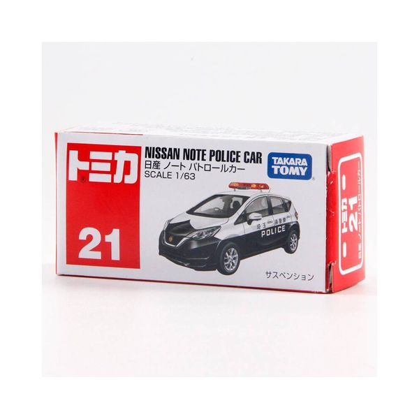  Takara Tomy Tomica 21 Nissan Note Police Car Scale 1/63 