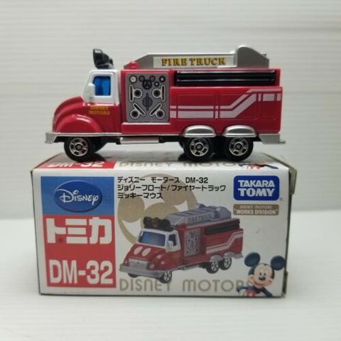  Tomica Disney Motors DM3-2 Xe cứu hỏa Mickey Mouse 