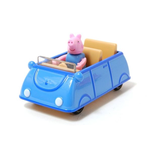 Tomica George Pig x Family Car (blue)