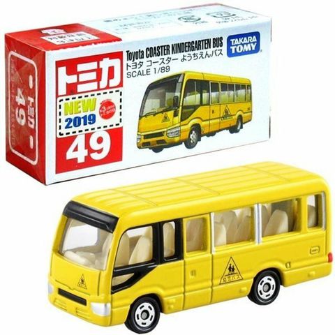  Tomica No.49 Toyota COASTER KINDERGARTEN BUS 