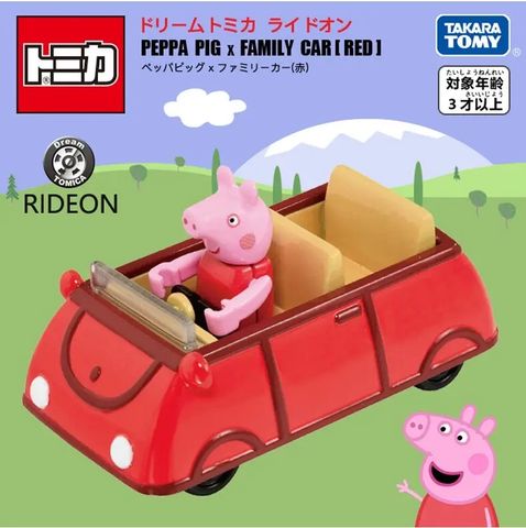  Tomica Peppa Pig x Family Car (red) 