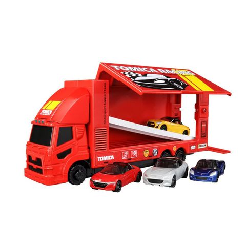  Tomica Carry & Play Tomica Racing Transporter Set 