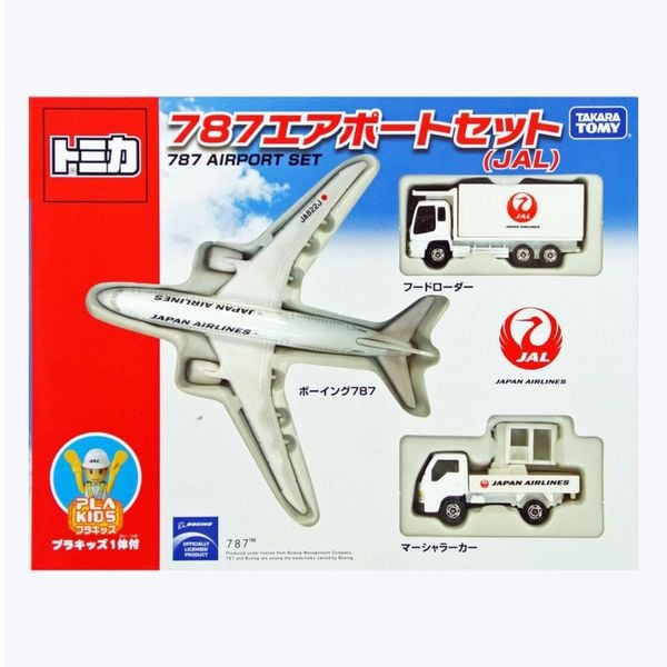 Tomica Boeing 787 Airport Set hàng không JAL