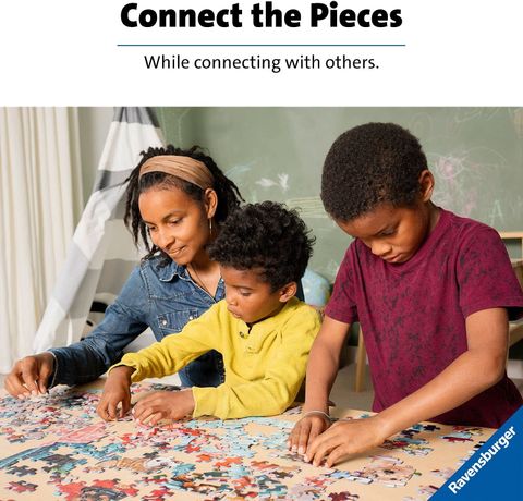  Tranh ghép Ravensburger Puzzle Shark Reef 100 mảnh XXL 