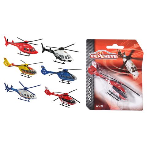  Trực thăng mô hình Majorette Helicopter (6 mẫu) 