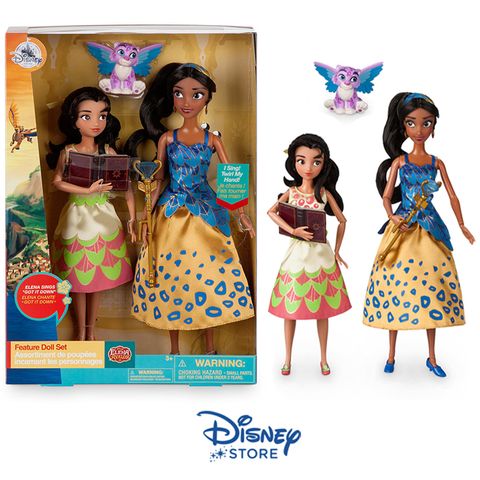 Disney Elena of Avalor Deluxe Singing Doll Set 11'' with 10'' Isabel 