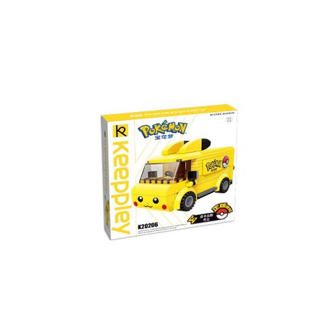  Đồ chơi lắp ráp Keeppley K20206 Pikachu Mini Bus 