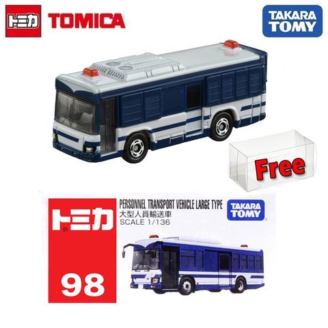  Xe buýt mô hình TAKARA TOMY Tomica No.98 Personnel Carrier Bus (Box) 