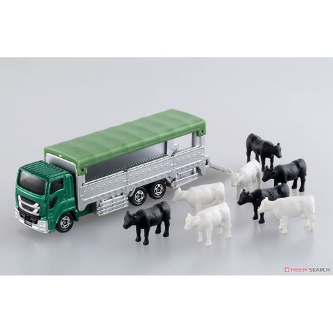  Mô hình xe Tomica 139 Cattle Transporter Xe Vận chuyển Gia súc 