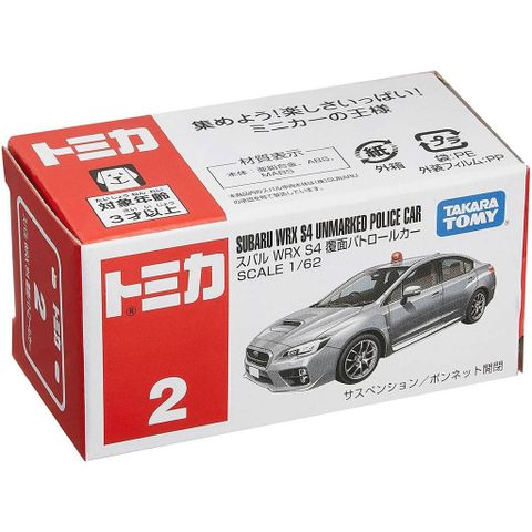  Tomica 2 Xe Subaru Impreza Police Car 