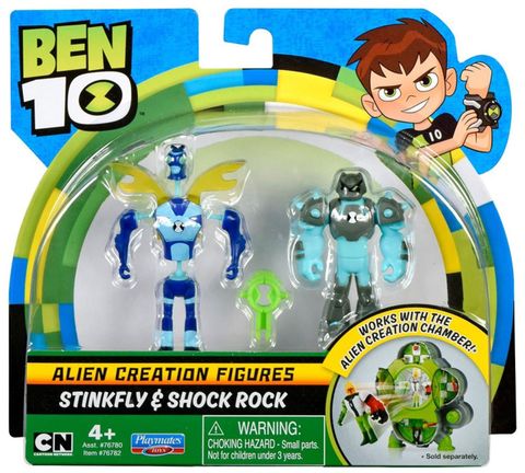  23win09 Alien Creation Figures Stinkfly Shock Rock Mini 