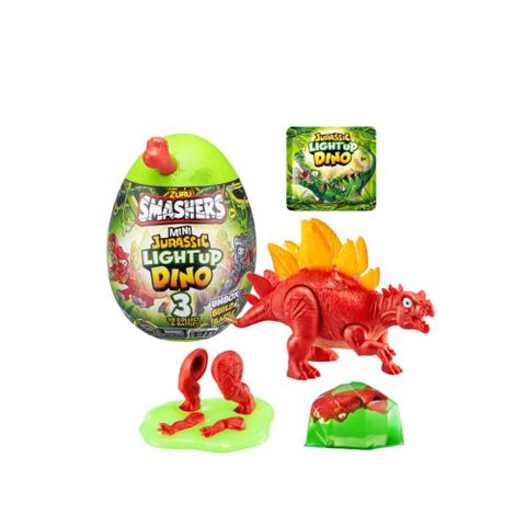  Đồ chơi trứng khủng long Jurassic phát sáng bí ẩn Smashers S1 - cỡ nhỏ 