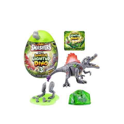  Đồ chơi trứng khủng long Jurassic phát sáng bí ẩn Smashers S1 - cỡ nhỏ 