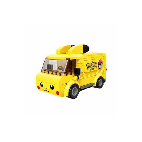  Đồ chơi lắp ráp Keeppley K20206 Pikachu Mini Bus 