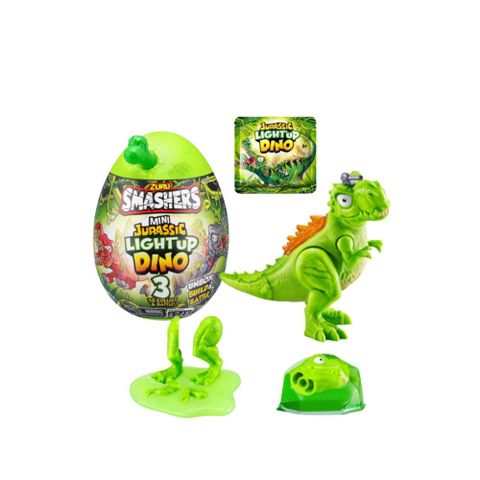  Đồ chơi trứng khủng long Jurassic phát sáng bí ẩn Smashers S1 - cỡ nhỏ 