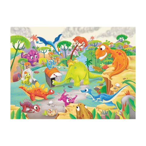  23wim Time Traveling Dinos 60pcs Ravensburger Puzzle RV095162 