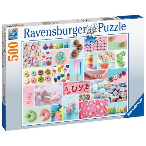  RV165926 Xếp hình puzzle AT Sweet Collage 500 mảnh RAVENSBURGER 