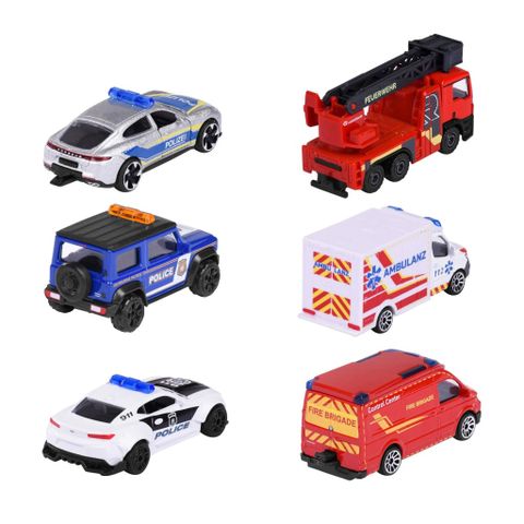  212057181 Xe Mô Hình Cứu Hộ MAJORETTE S.O.S. Cars 